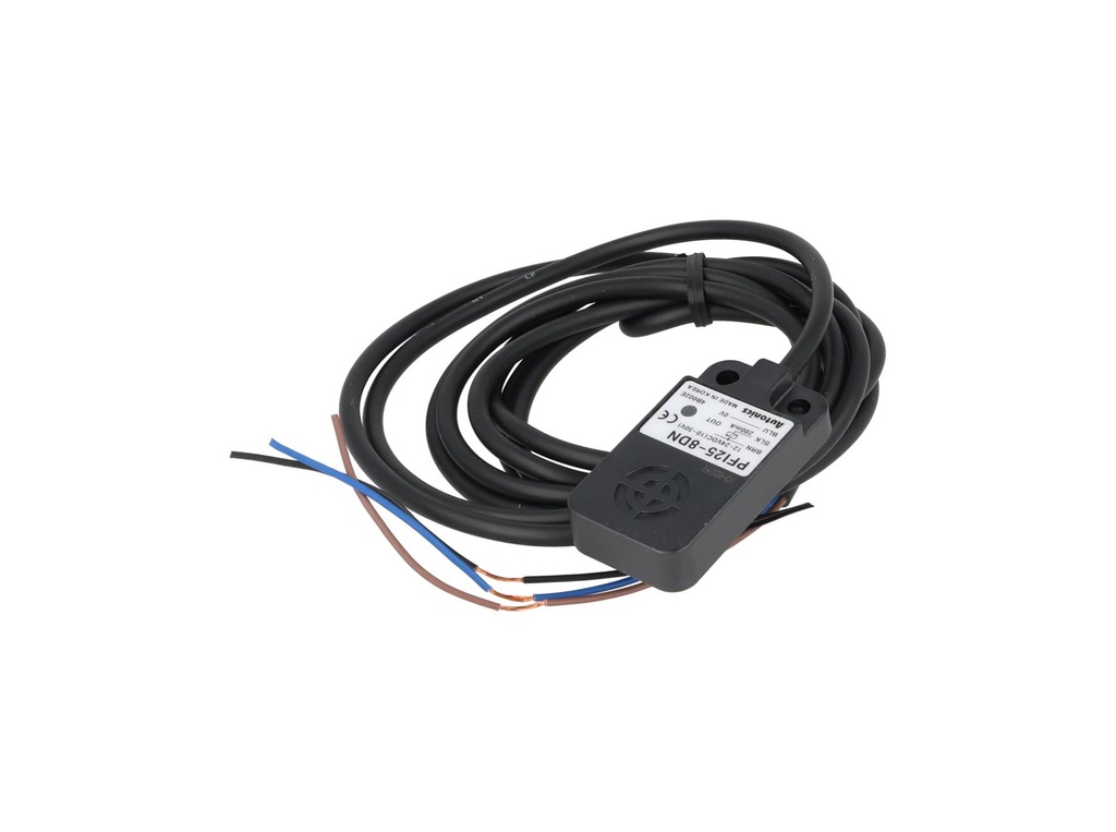 PFI25-8DN — SENSOR INDUCTIVO NPN, NA, SENSADO DE 8MM, 15-30VCD