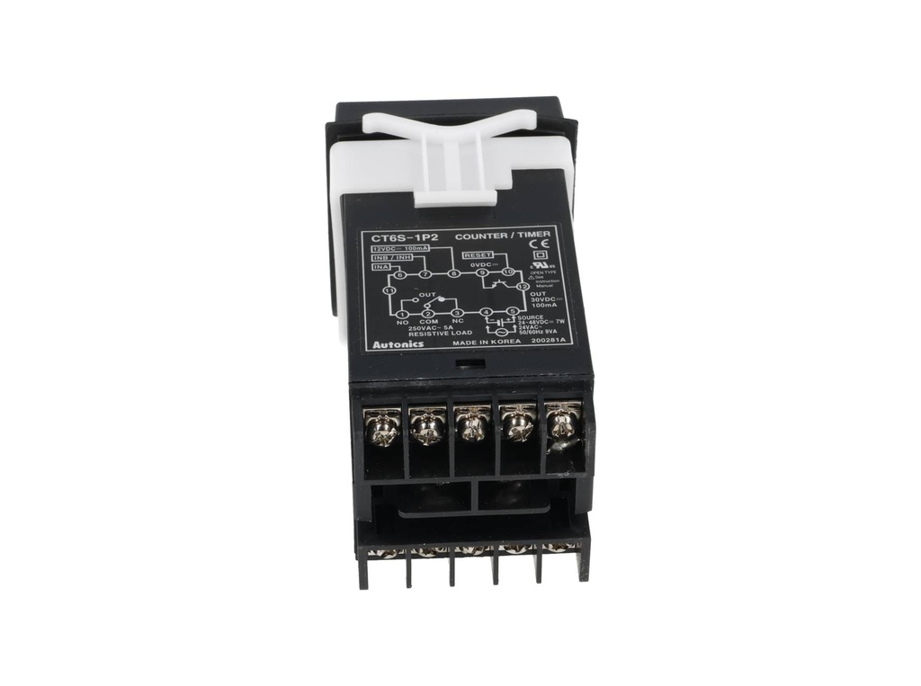 CT6S-1P2 — CONTADOR/TIMER 24-60VCD1/16DIN 6D 2 PRES2 RELAY 1 SALIDA NPN 24-60VCD