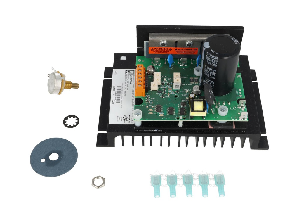 VFD300-4 — VARIADOR DE FRECUENCIA 230VCA 1HP 1FASE, SALIDA0-230VCA 4A (#ANTERIOR VFD04-230AC)