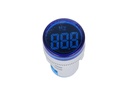 TP-FM22 — FRECUENCIAUENCIMETRO DIGITAL 110-380VCA 22mmILUMINADO, CARATULA RESTADO NDA, COLOR AZUL