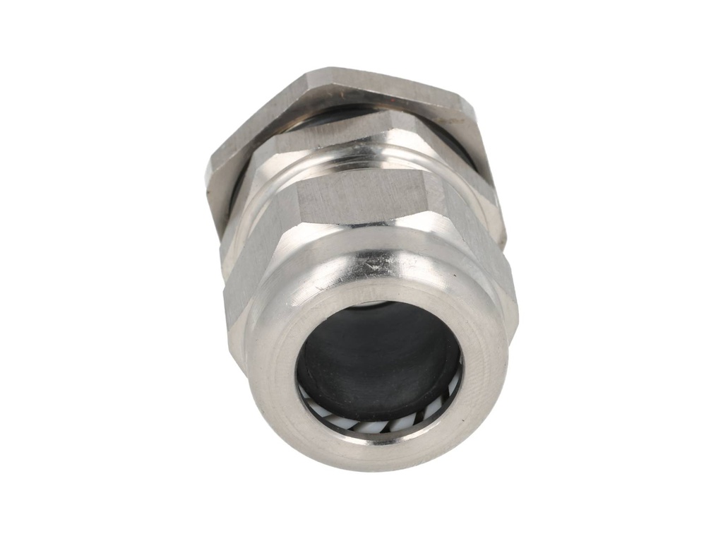 CGSS-PG16 — CONECTOR GLAND. METALICO PG16, CON CONTRA TUERCA, ACERO INOXIDABLE
