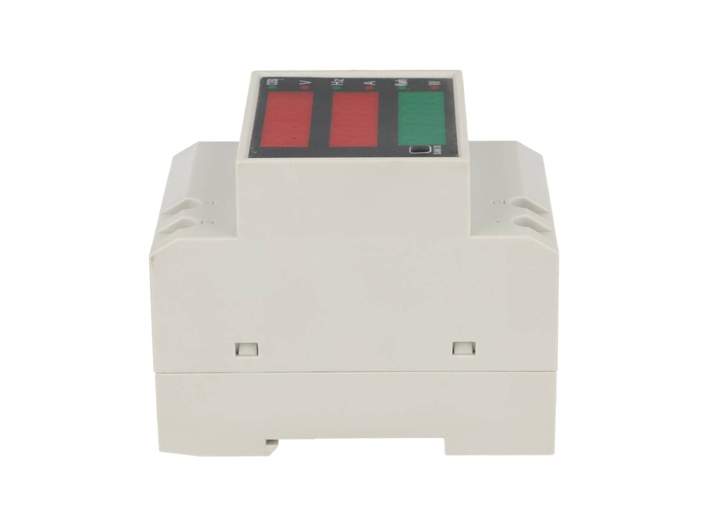 TP-D52-450/100KH — MEDIDOR DIGITAL VOLT/AMP, 200-450V/100A MONTAJE EN RIEL DIN, COSENO DE Fi, V, Hz, A, KWH, W, C/DONA INT. Y EXT.