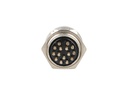 TP-GX20-15P — CONECTORES (PAR GX20 15 PIN MACHO/HEMBRA PARA PANEL Y EXTENSION 7A/125VCA, 20mm