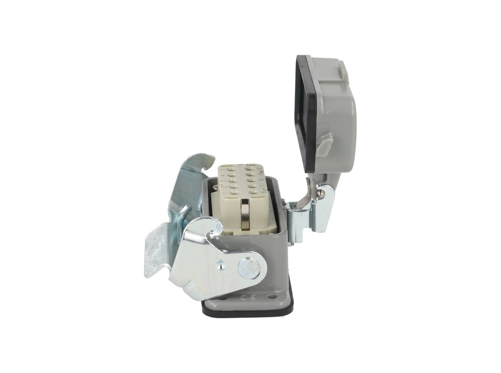 FIC10-10P-B — CONECTOR INDEPENDIENTE HEMBRA 10A 400V 10PIN PANEL (MACHOS MIC10-10P-TOPARA SIDE) 