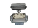 FIC10-10P-B — CONECTOR INDEPENDIENTE HEMBRA 10A 400V 10PIN PANEL (MACHOS MIC10-10P-TOPARA SIDE) 