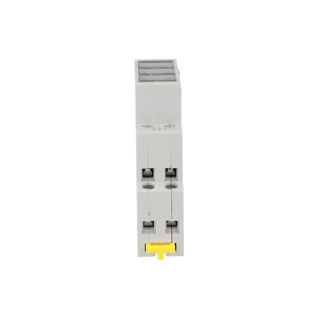 TP-D52-500/3V – VOLTIMETRO DIGITAL TRIFÁSICO 80-500VCA, MONTAJE EN RIEL DIN, 18X81X66MM
