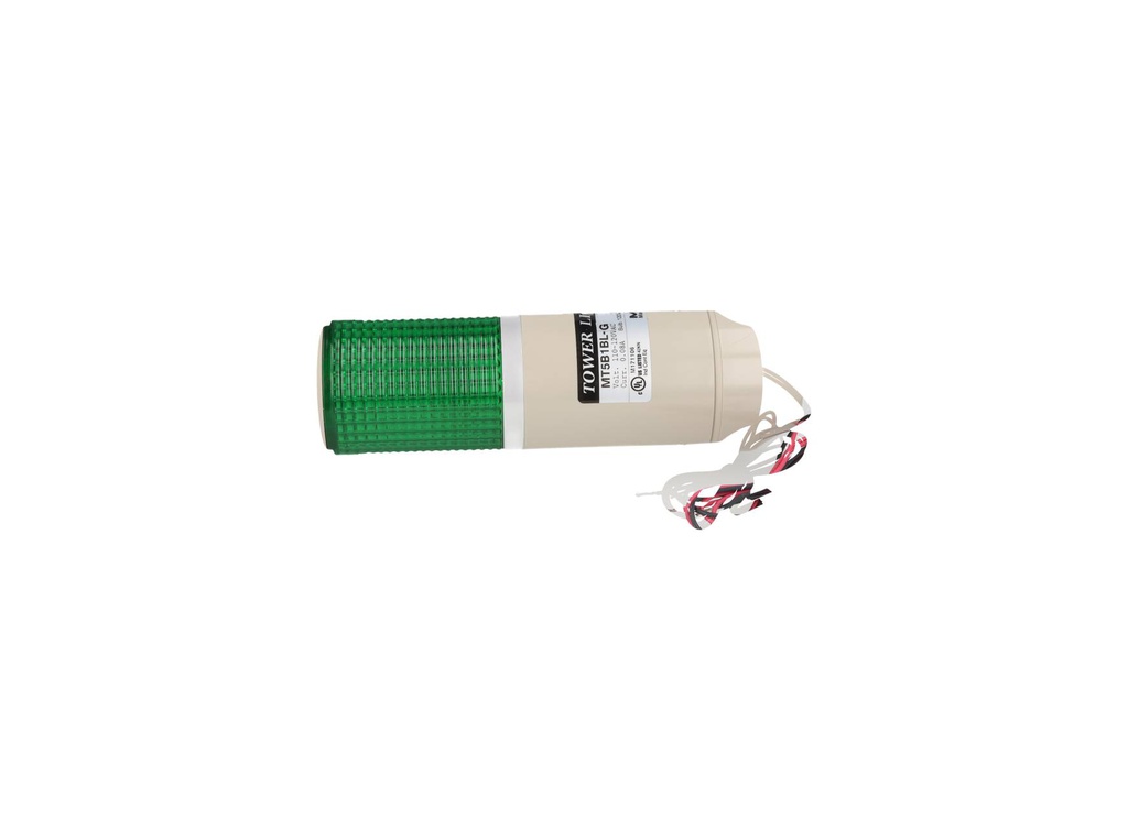 MT5B1BL-1G — TORRETA DE iluminación 1 pila 56mm verde 110 VCA MENICS