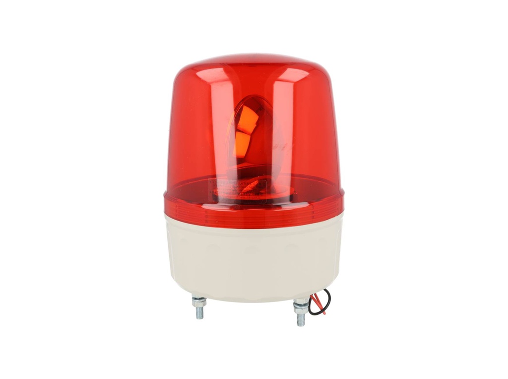 AVG-10-R — FAROLA IND. ROTATIVA 135MM ROJA