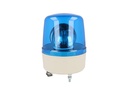 AVGB-02-B — FAROLA INDEPENDIENTE ROTATIVA 135mm CON ALARMA AZUL