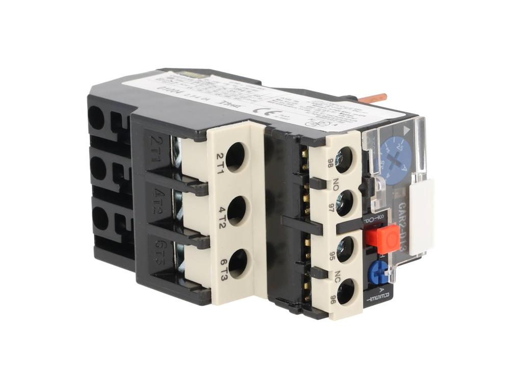 CAR2-D13-4A — RELE. TERMICO PARA LC1, 2.5-4A. (TRABAJOLIVIANO) 