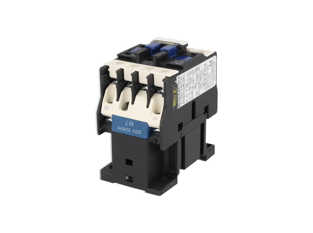 CAC-1220 — CONTACTOR 12A-CA3 25A-CA1 ANTS LC1225-20220VCA, TRABAJO LIVIANO, CONTACTO AUXILIAR 1NA
