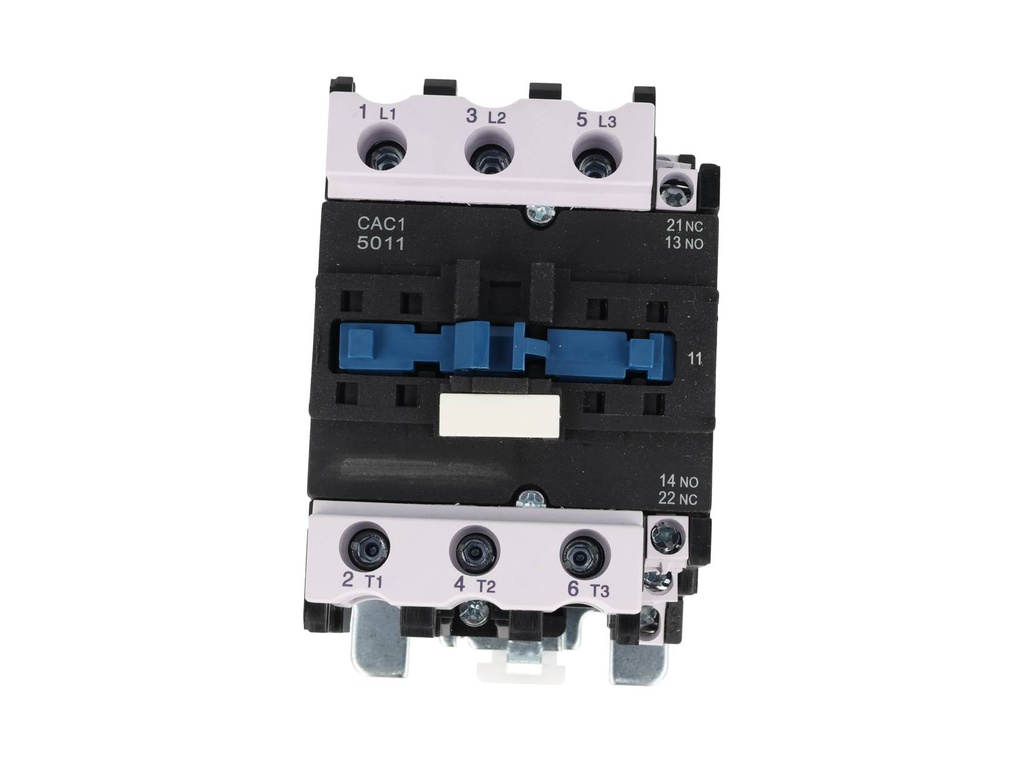CAC-5010 — CONTACTOR 50A-CA3 80A-CA1 ANTS LC5080-10110VCA, TRABAJO LIVIANO, CONTACTO AUXILIAR 1NA+1NC