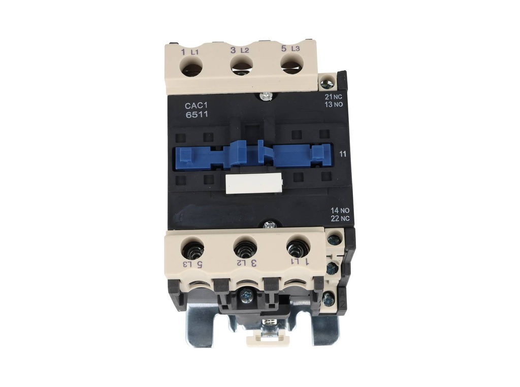 CAC-6510 — CONTACTOR 65A-CA3 80A-CA1 ANTS LC6580-10110VCA, TRABAJO LIVIANO, CONTACTO AUX 1NA+1NC