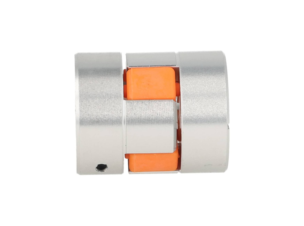 BF-10X12-D25L30 — COPLE FLEXIBLE ALUMINIO D1 10mm D2 12mmD.EXT .25mm, LONGITUD 30mm TIPO ESTRELLA TORQUE 5NM, VELOCIDAD MAXIMA 10, 000RPM