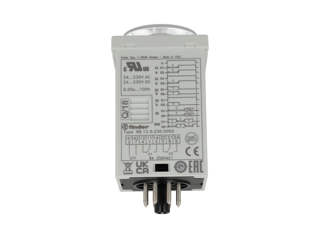 881202300002 — TEMPORIZADOR OCTAL 2CC
