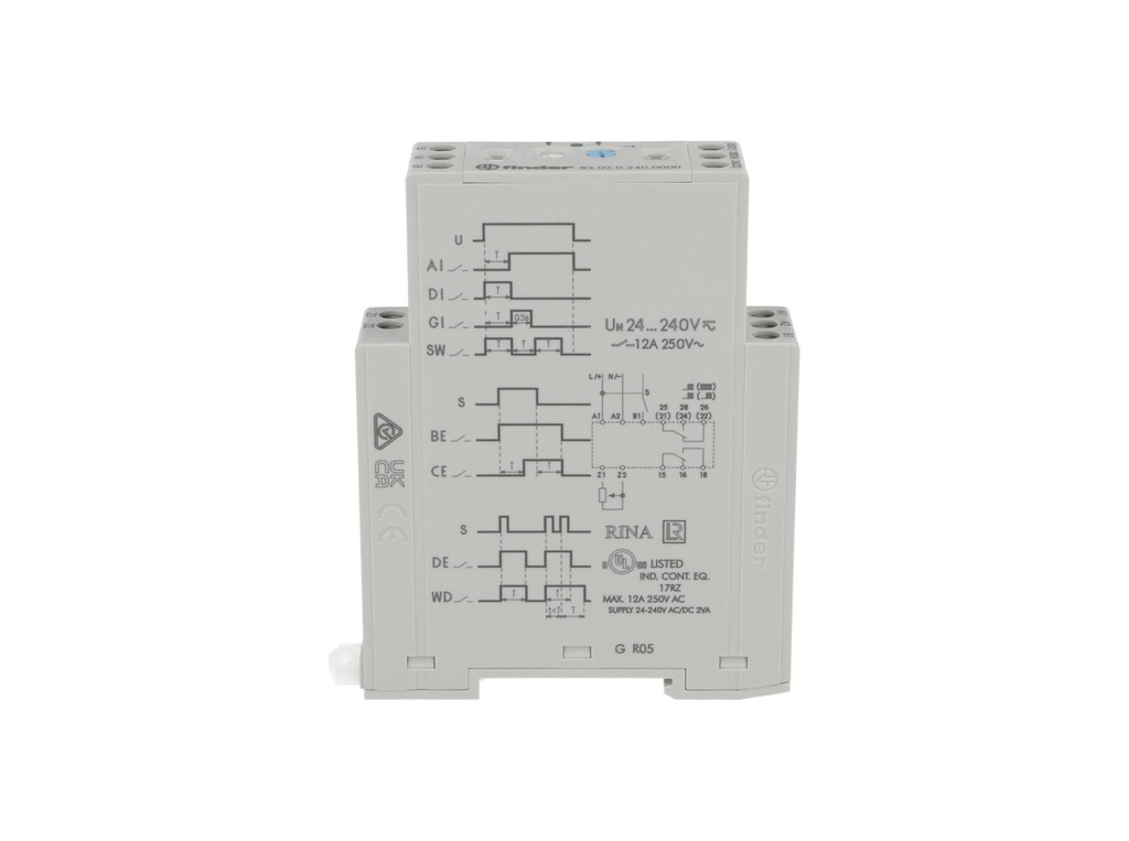 830202400000 — TEMPORIZADOR MULTIFUNCIONAL 24-240V