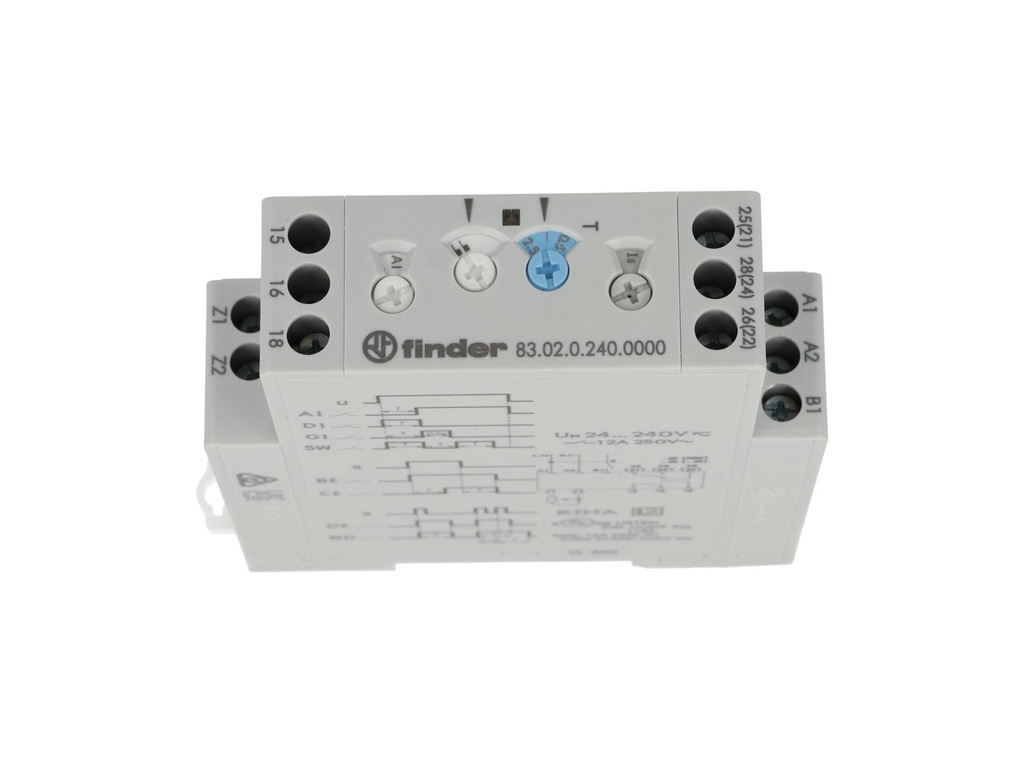 830202400000 — TEMPORIZADOR MULTIFUNCIONAL 24-240V