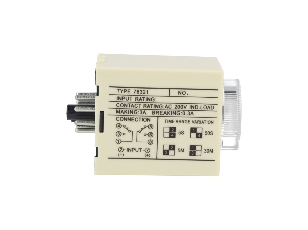 TP-T5-30M-110VA — TEMPORIZADOR