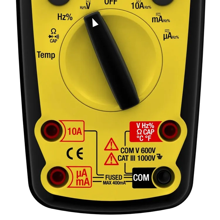 MULTIMETRO DIGITAL CAT.III - 600V – dortegainversiones