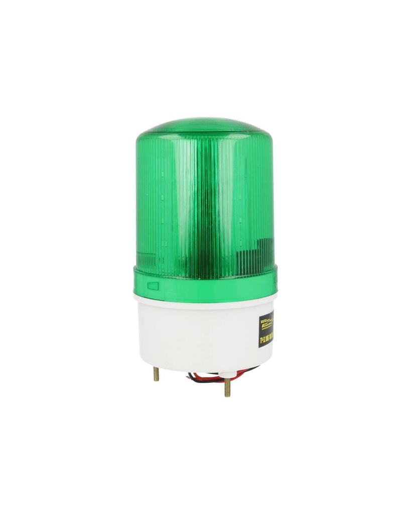 TP-SLR100G100/240 – TORRETA ROTATIVA CON BUZZER Y LED VERDE 110/2240VCA, IP65