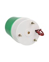 TP-SLR100G100/240 – TORRETA ROTATIVA CON BUZZER Y LED VERDE 110/2240VCA, IP65
