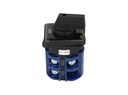 SA63-2-2 — INTERRUPTOR ROTATIVO 63A, 3POLOS OFF-ON440V, 64X64mm