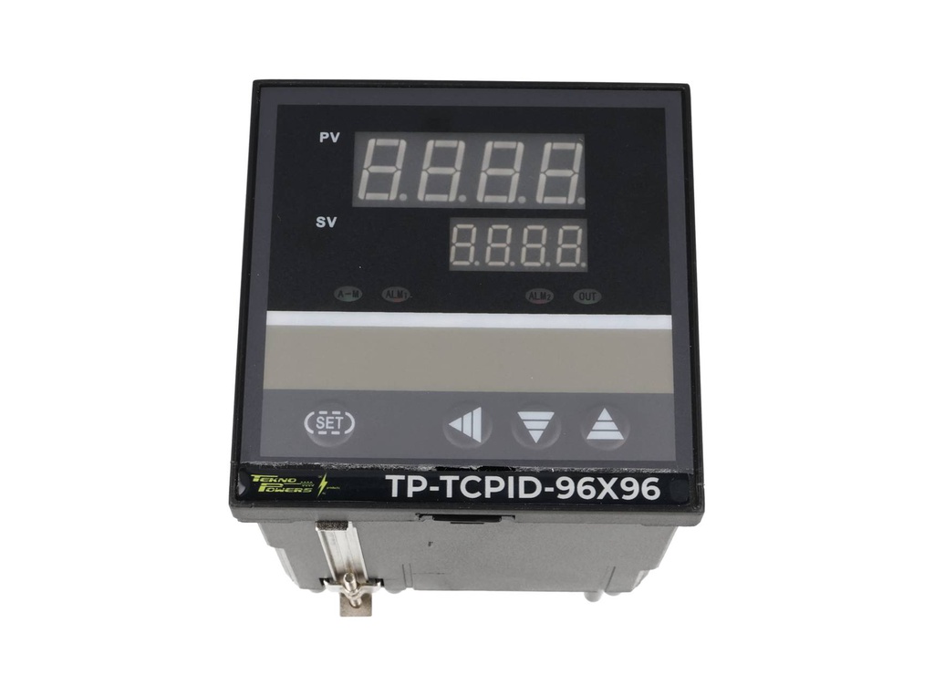 TP-TCPID-96X96 — CONTADOR TEMPERATURA 96X96mm (1/4DIN) , 85-280VCA, PID, 3A-250VCA, ON-OFF, PROPORCIONAL, J, K, PT100