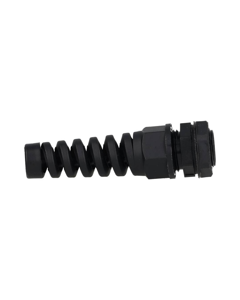 CGE-PG11 — CONECTOR GLAND. NEGRO CON ESPIRAL PG11 INCLUYE TUERCA, BARRENO 3/4 