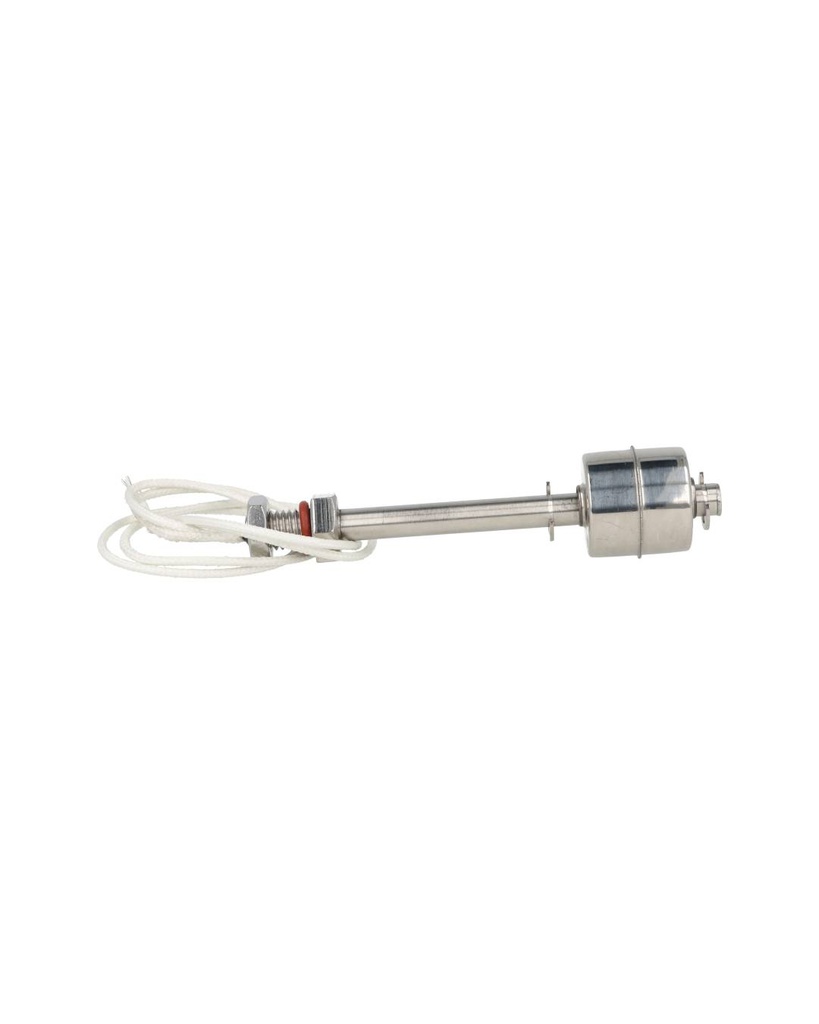 TP-LS100 — FLOTADOR DE NIVEL MINI RECTO 100mm/ACEROINOX. 250VCA/24VCDE 0.8A ROSCA 1/8 