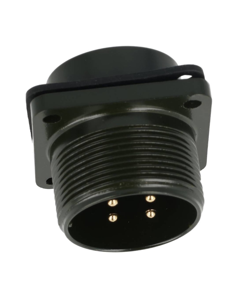 TP-MSK-4PM — CONECTOR MILITAR SOCKET (PANEL) 4P MACHO