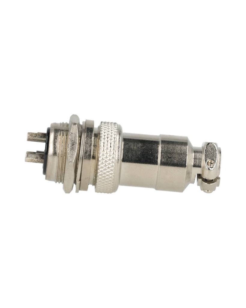 TP-GX20-3P — CONECTORES (PAR GX20 3 PIN MACHO/HEMBRAPARA PANEL Y EXTENSION 7A/125VCA, 20mm