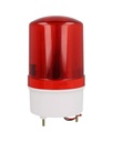 TP-SLR100R100/240 — TORRETA ROTATIVA TIPO LED ROJO CON BUZZER 110/240VCA, IP65, CON SOPORTE PARA PARED