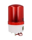 TP-SLR100R100/240 — TORRETA ROTATIVA TIPO LED ROJO CON BUZZER 110/240VCA, IP65, CON SOPORTE PARA PARED