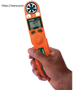 45118 — MINI TERMO ANEMOMETRO, FUNDA CA895 OPCIONAL