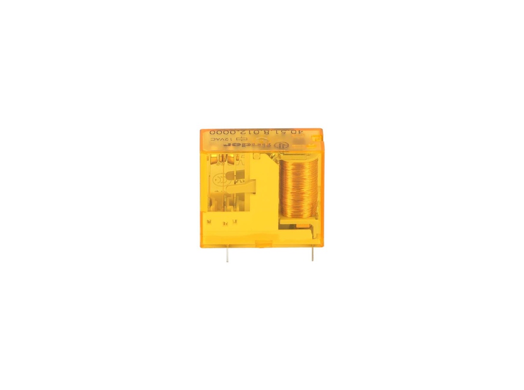 405180120000 — RELE P/CI 12VCA 1P2T 10AMP.