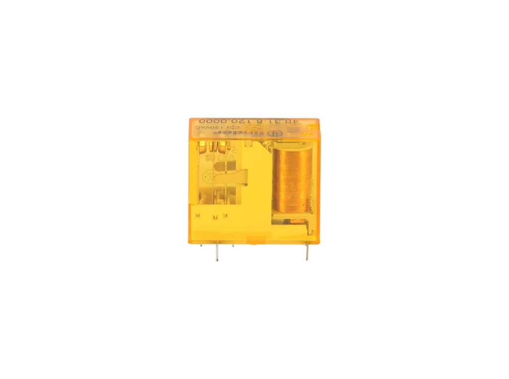 403181200000 — RELE P/CI 120VCA 1P2T 10AMP.