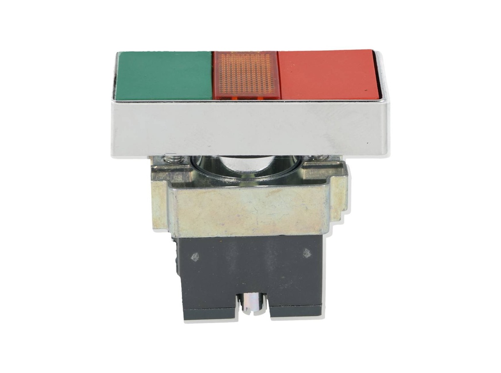 2ATL5LBF3F4-400 — PULSADOR ILUMINADO DOBLE TECLA (NO INCLUYE LED AMBAR, MCB9524