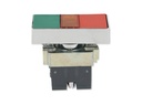 2ATL5LBF3F4-400 — PULSADOR ILUMINADO DOBLE TECLA (NO INCLUYE LED AMBAR, MCB9524