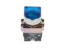 2ASL6LB-4-400 — SELECTOR ILUMINADO 3POS.CON RET.NO INCLUYE LED 6, 12, 24, 48, 110, 230VACON CD #MCB96*** (***=VO) 