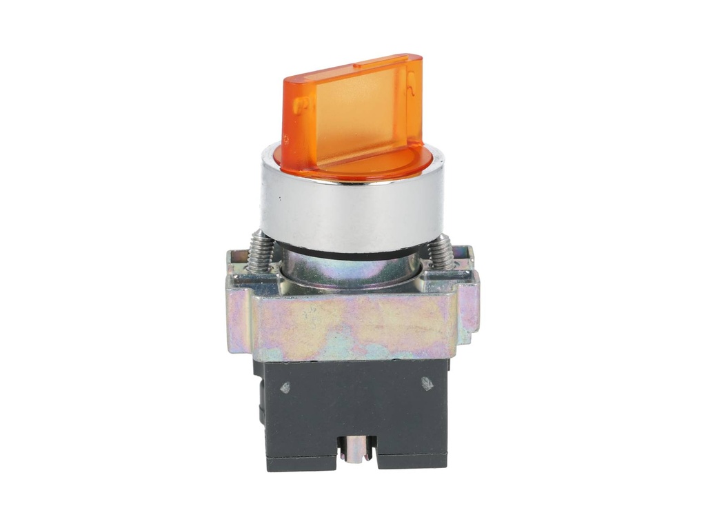 2ASL5LB-4-400 — SELECTOR ILUMINADO 3POS.CON RET.NO INCLUYE LED 6, 12, 24, 48, 110, 230VACON CD #MCB95*** (***=VO) 