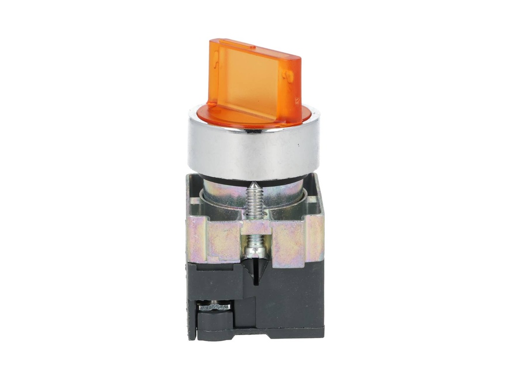 2ASL5LB-4-400 — SELECTOR ILUMINADO 3POS.CON RET.NO INCLUYE LED 6, 12, 24, 48, 110, 230VACON CD #MCB95*** (***=VO) 