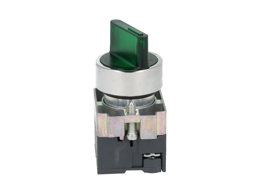 2ASL3LB-3-400 — SELECTOR ILUMINADO 3POS. FIJAS NO INCLUYE LED 6, 12, 24, 48, 110, 230VCA/CD #MCB93*** (***=V) 