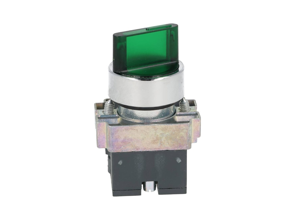 2ASL3LB-3-400 — SELECTOR ILUMINADO 3POS. FIJAS NO INCLUYE LED 6, 12, 24, 48, 110, 230VCA/CD #MCB93*** (***=V) 