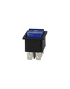 TP-321-2T-B — INTERRUPTOR 2P2T AZUL ON-OFF-ON, 6 TERMINALES