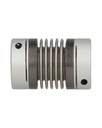 BB-8X8-D20L32 — COPLE FLEXIBLE ALUMINIO D1 8mm, D2 8mm, DEXT 23mm, LONGITUD 32mm, TORQUE 2Nm, VELOCIDAD MAXIMA 18.000RPM