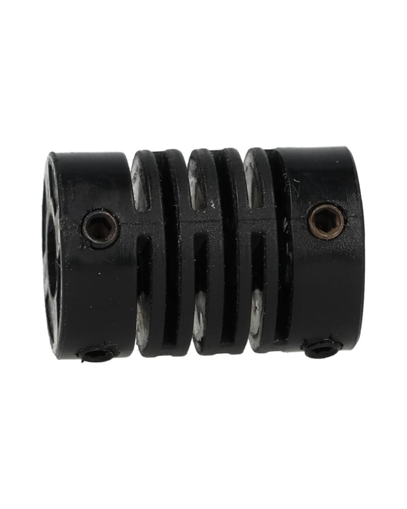 DR2-S-6X6 — COPLE FLEXIBLE PLÁSTICO PARA ENCODER DE 6x6mm