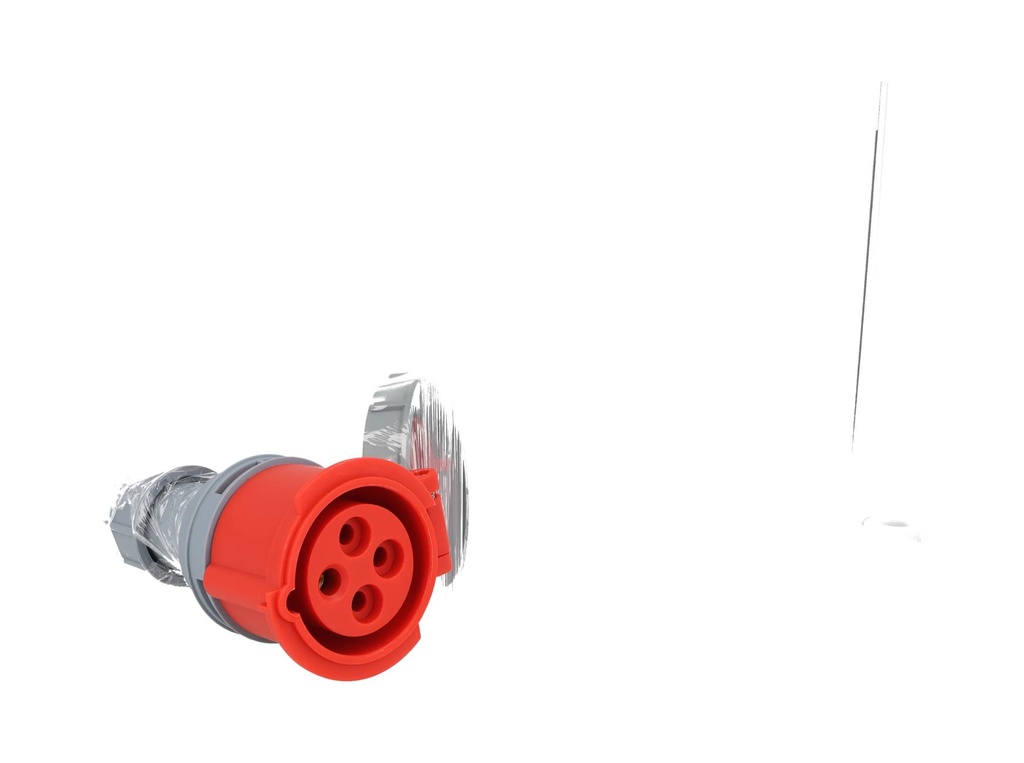 TP-CIS-3PT16HET — CONECTOR IND HEMBRA PARA EXTENSION 3P+T 16A415VCA,  (PARA MACHO #TP-CIP-3PT16LT) 