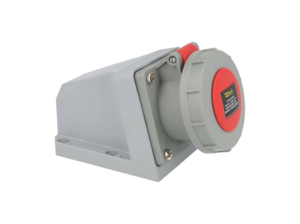 TP-CIS-3PT16ST — CONECTOR IND HEMBRA PARA SOBREPONER 3P+T16A, 415VCA,  (PARA MACHO #TP-CIP-3PT16LT) 