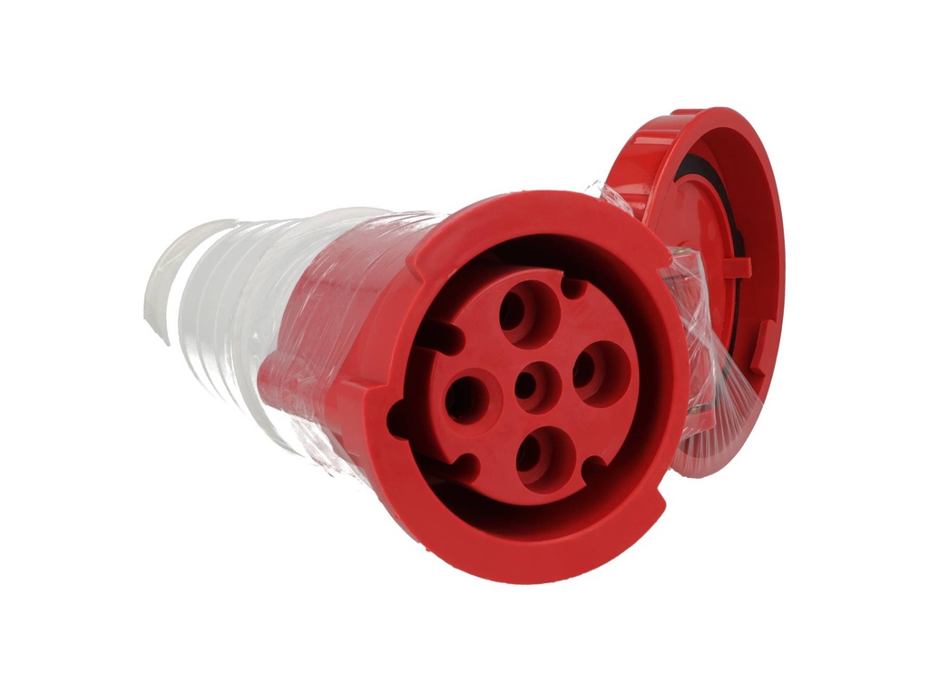 TP-CIS-3PT63H — CONECTOR IND HEMBRA PARA EXTENSION 3P+T 63A415VCA (PARA MACHO TP-CIP-3PT63L) 