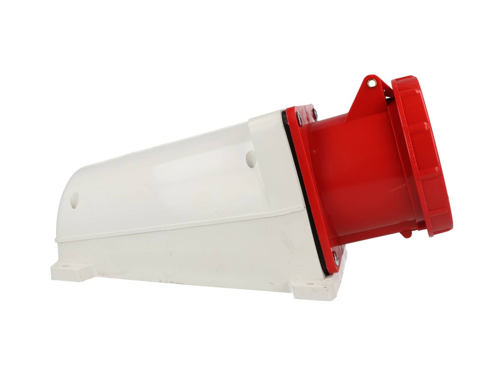 TP-CIS-3PT125S — CONECTOR IND HEMBRA PARA SOBREPONER 3P+T125A, 415VCA,  (PARA MACHO #TP-CIP-3PT125L) 